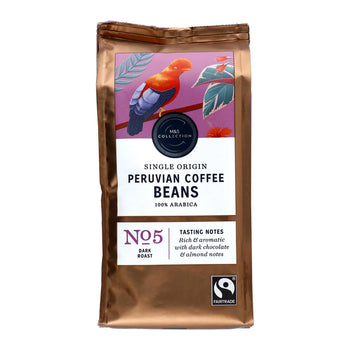 M&S Fairtrade Péruvien Coffee grains 227g