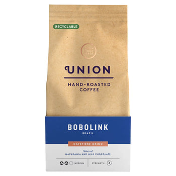 Union Bobolink Brasil Cafetiere Grind 200g