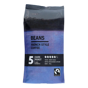 M&S Fairtrade French Coffee grains 227g
