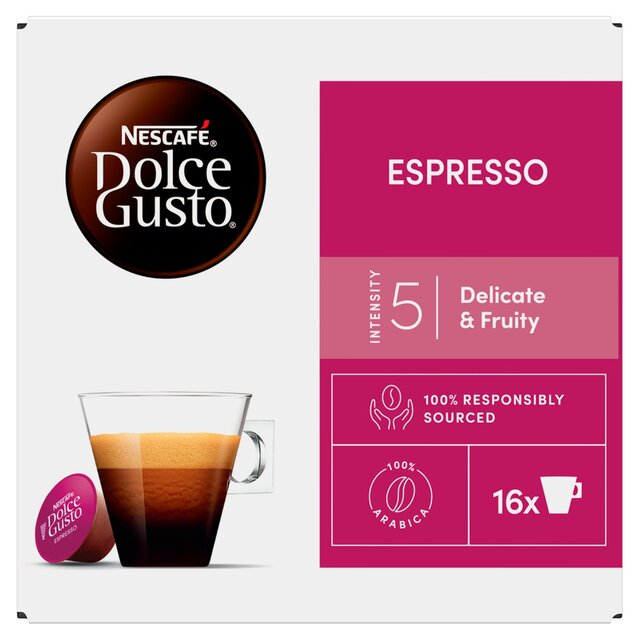 Nescafe Dolce Gusto Espresso Pods 16 par pack