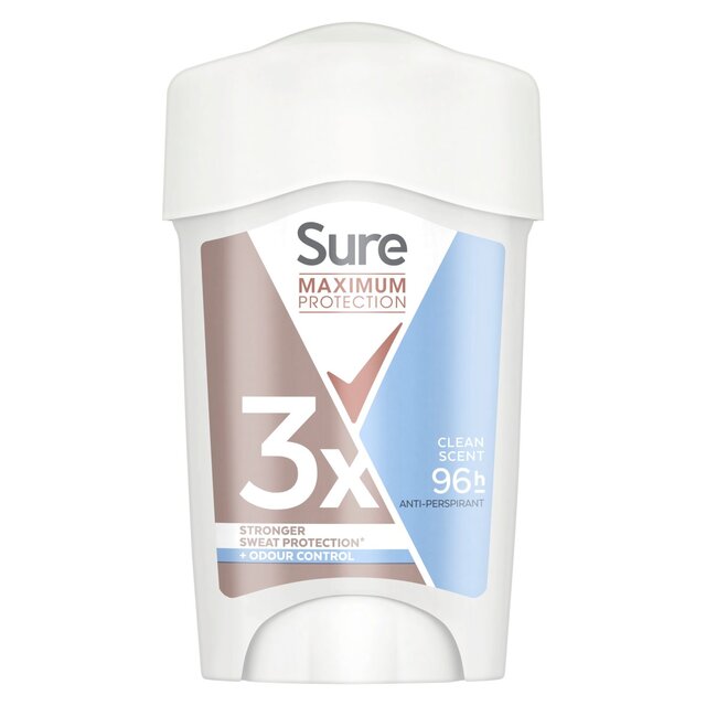 Seguro máximo protección limpia olor stick stick antiperspirante 45 ml