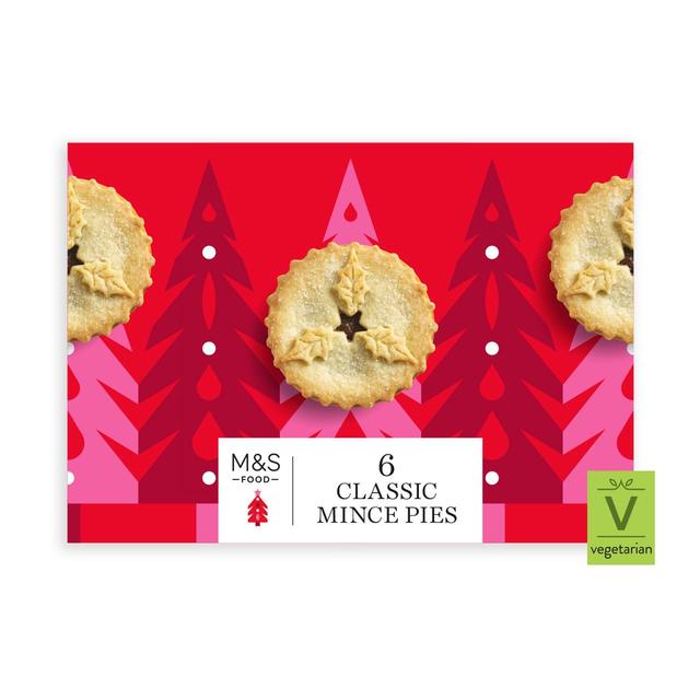 M&S 6 All Butter Mince Pies 334g