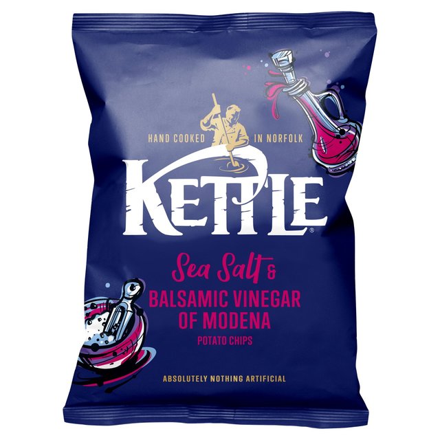 Chips hervidor de tettle sal marina y vinagre balsámico de Modena 150G