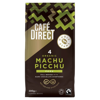 Cafedirect Fairtrade Orgánico Machu Picchu Perú Café en Grano 227g 