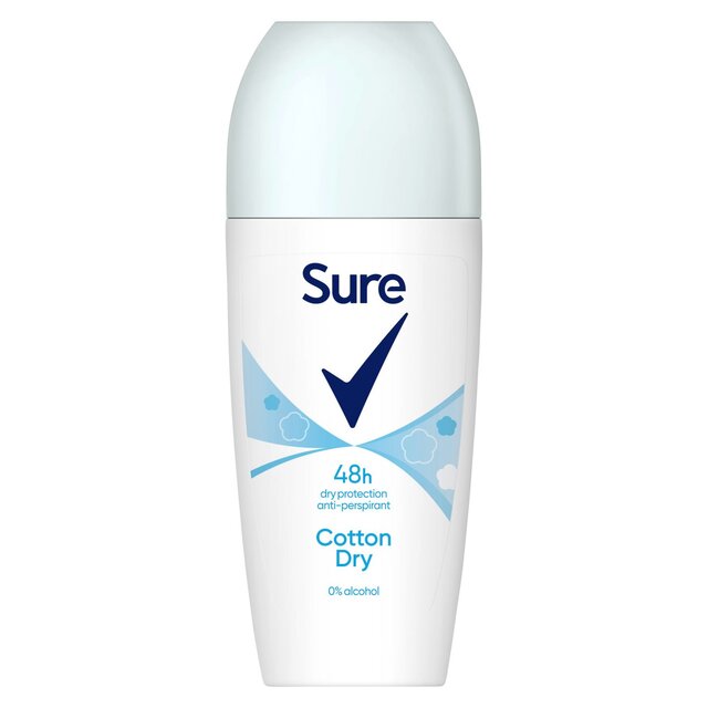 Bien sûr, les femmes en coton Roll-on anti-perspirant déodorant 50 ml