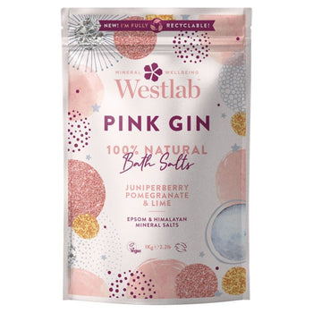 Westlab Pink Gin Bath Salts 1kg