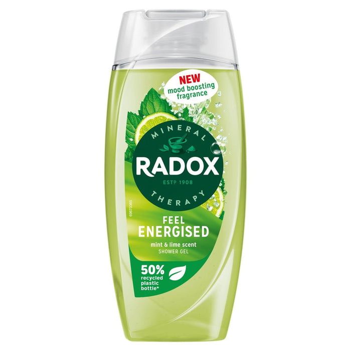 Radox se sent un gel de douche à augmentation de l'humeur énergique 225 ml