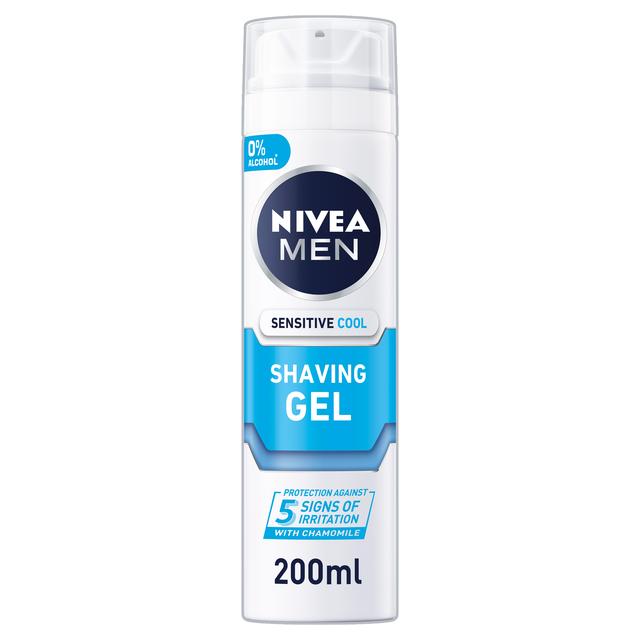 Nivea Men Sensitive Refroiding Raser Gel avec 0% d'alcool 200 ml