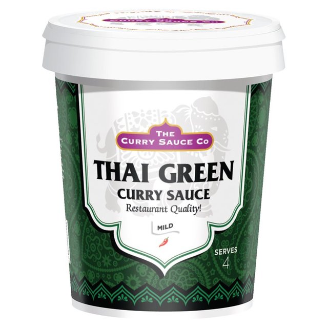 The Curry Sauce Co. Salsa de curry verde tailandés 475 g 