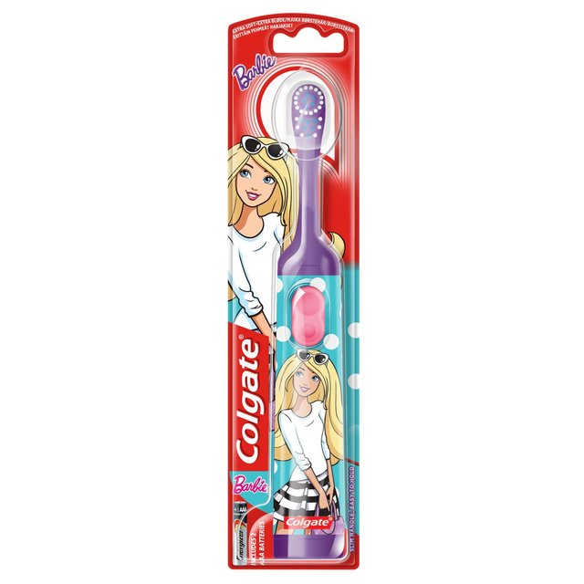 Colgate Kids Barbie Extra Soft Battery Brosse 3+ ans