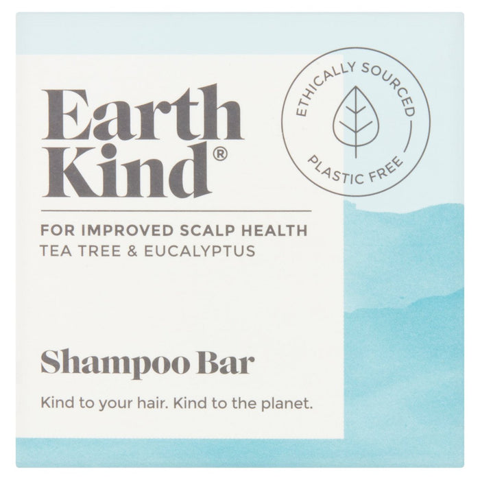 Bar du shampooing Earthkind, amélioration de la santé du cuir chevelu 50g