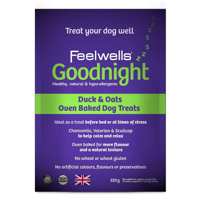 Feelwells profitiert Goodnight Dog Treats 130g