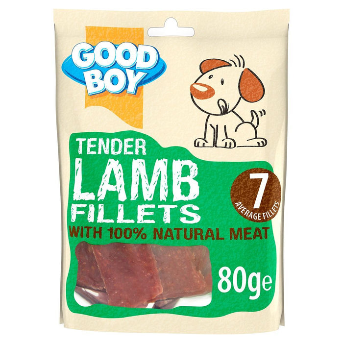 Good Boy Tender Lamb Fillets Dog Treats 80g