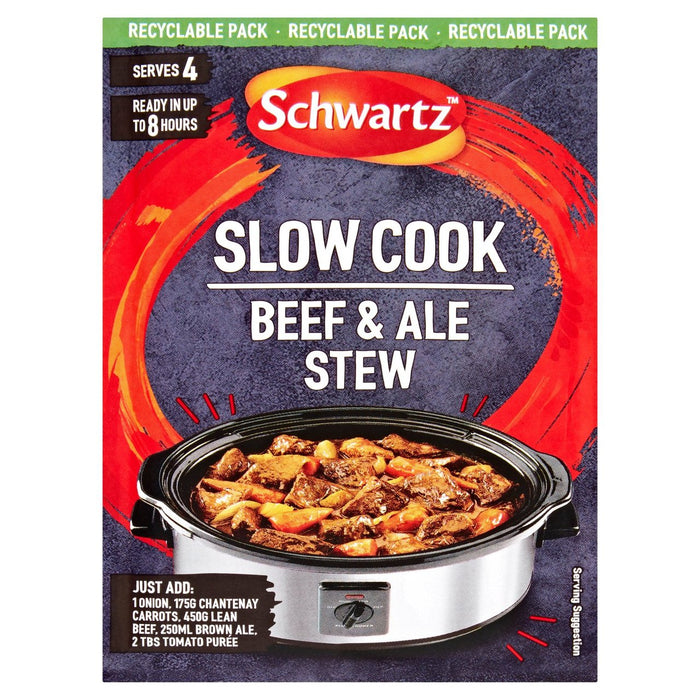Schwartz Slow Cookers Beef & Ale Eintopf 43g