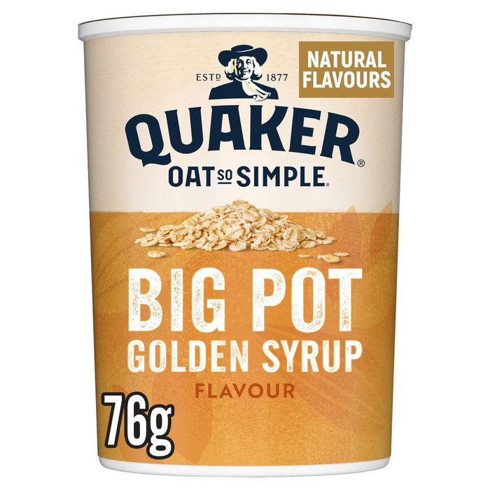 Quaker Oat So Simple Golden Sirop Porridge Big Pot 76G